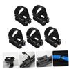 CORHAD Black Snorkel Holders, 5-Piece Set, Silicone and ABS view 2