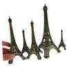 BESTOYARD 9-Piece Eiffel Tower Statue Metal Miniature Figurine for Party and Home Decor view 4