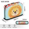 Yoogain Large-Capacity Pencil Case, Makeup Bag & Multifunctional Stationery Pouch for Lion Lovers view 3