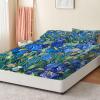 200 x 200 cm Tulip Painting Fitted Sheet Set for 30 cm Mattresses view 2