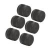 BAFOVY 6pcs Tennis Racket Grip Tape Overgrip for Badminton Racket Handles, Sweat-Absorbent Anti-Slip PU, for Tennis, Badminton, Fishing Rods and Motorcycles (Black) view 2