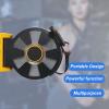 BOOZXCV All-in-One Gym Station, Specific-Inertia Flywheel Trainer, Cable Crossover Machine, Multi-Gym Fitness Equipment for Gym, Home, Office, or Travel view 3