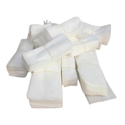 UZAMIRLEX Nonwoven Seedling Bags, 100 Pcs, Large Capacity, Biodegradable Plant Grow Bags (9 cm x 13 cm)