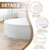 White Cylinder-Base Stand for Party Decorations, 200 kg Capacity, 50 x 30 cm view 3