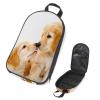 VAPOKF Travel Camping Utensil Organizer Bag with Cute Puppy Pair Design, Cooking Utensil Storage Bag for Outdoor Grilling, Bag Only view 1
