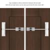 Hkfgdjdl Automatic Aluminum Alloy Door Closer, Adjustable Tension, Lightweight for Home view 3
