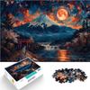 2000-Piece Adult Puzzle, Japanese Mount Fuji Lake, 70 x 100 cm view 1