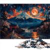 2000-Piece Adult Puzzle, Japanese Mount Fuji Lake, 70 x 100 cm view 2