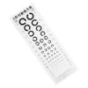 Type C Eye Test Chart for Home, PVC Hanging Wall Chart, Clear Print view 4