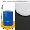 CWCQGH Spill Containment Pallet, Leakproof Polyethylene Tray with Drain Opening, Yellow, 77 x 77 x 112 cm, 2-Pack view 3