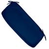 Yekuhe Bench Cushion Cover, Custom Sizes, Zipper, Dark Blue, 60 x 40 x 10 cm view 1