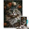 1000-Piece Cat Puzzle for Adults, Ages 14+, 26 x 38 cm view 1