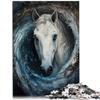 1000-Piece Wooden Puzzle for Adults and Teens, Otherworldly Wonder, 50 x 75 cm (19.6 x 29.5 in) view 2