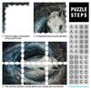 1000-Piece Wooden Puzzle for Adults and Teens, Otherworldly Wonder, 50 x 75 cm (19.6 x 29.5 in) view 3