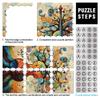 1000-Piece Wooden Violin Music Puzzle, 50 × 75 cm, Ages 14+ view 3