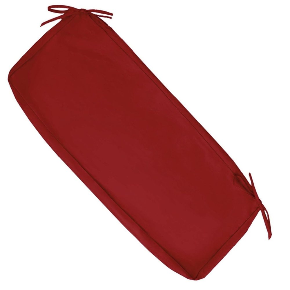 Yekuhe Bench Seat Cushion Cover, Burgundy, 160 x 30 x 10 cm