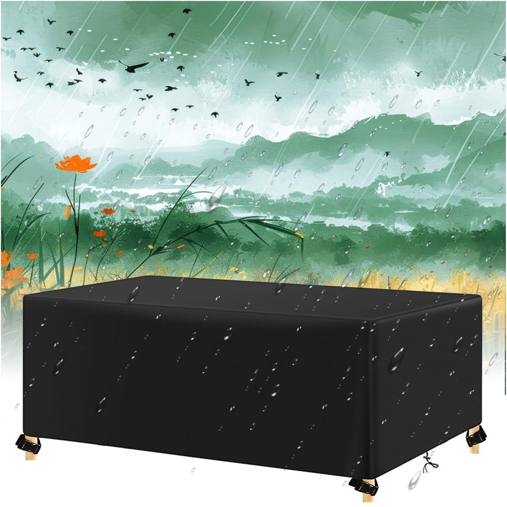 AJALGZ Waterproof Garden Furniture Cover 350 x 260 x 75 cm