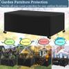 AJALGZ Waterproof Garden Furniture Cover 350 x 260 x 75 cm view 3