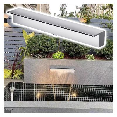 HAIXHX Stainless Steel Waterfall Spillway, 0.6 m