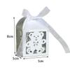 XDMING 10/20/50 Little Bear Candy Favor Boxes with Ribbon view 2