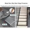 L-Shaped Stair Edge Profile, 90 cm Aluminum Stair Nosing, Gold, W 7 x H 3 cm view 2