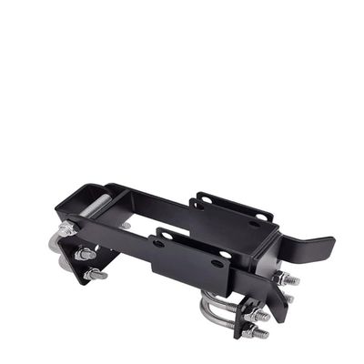 Malloy Strongarm Chain Latch for Ranch Fences with Padlock Holes, 1.7 in Minimum Gate Gap, for 1-3/8 in Gate Frame Tubing