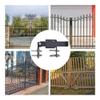 Malloy Strongarm Chain Latch for Ranch Fences with Padlock Holes, 1.7 in Minimum Gate Gap, for 1-3/8 in Gate Frame Tubing view 3