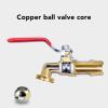 Culnflun Brass Male-Threaded Hose Bibb, G1/2-Inch Inlet, G3/4-Inch Outlet view 2