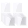 QUARKZMAN 25-Pack Self-Adhesive Label Holders, 8 x 8 cm, Clear view 1