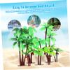 Gatuida 31-Piece Plastic Coconut Palm Tree Models, 7 Sizes view 3