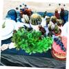 Gatuida 31-Piece Plastic Coconut Palm Tree Models, 7 Sizes view 4