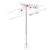 Airplane Wrought-Iron Wind Spinner view 2