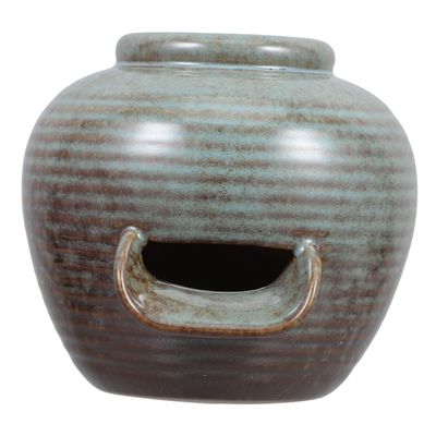 ibasenice Ceramic Garden Waterfall Fountain with Traditional Design