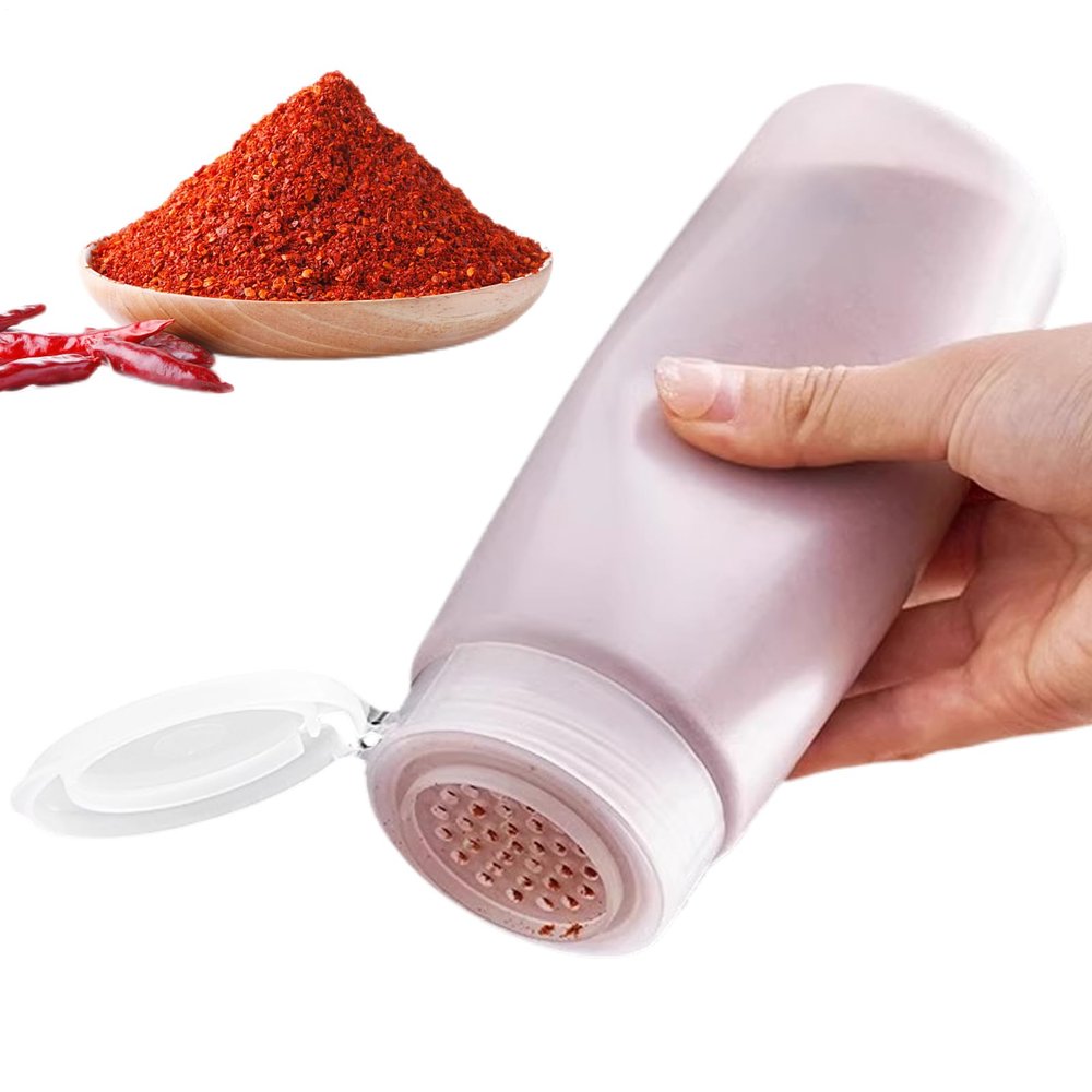 Generic Spice Container, Portable Storage Container for Salt, Pepper, and