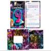 Limonia 9th Birthday Cinema Invitation Set for Kids, 8 Cards with Envelopes, Gift Bags and Stickers view 2