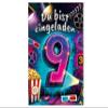 Limonia 9th Birthday Cinema Invitation Set for Kids, 8 Cards with Envelopes, Gift Bags and Stickers view 3