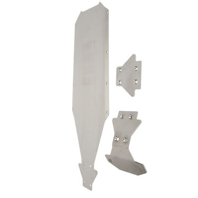 Phefop Corrosion-Resistant Stainless Steel Chassis Armor for Kraton EXB 1/8 RC Cars