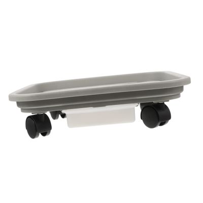 Plastic Plant Pot Caddy with Wheels for Heavy Pots