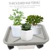 Plastic Plant Pot Caddy with Wheels for Heavy Pots view 3