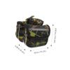 ibasenice Bicycle Top Tube Bag with Phone Pocket, Green, Fabric view 2