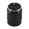 Besshepplo Radio Volume Control Knob, Stereo Tuner Dial Button Cover for X3 F25 2011–2017 and X4 F26 2013–2018, Black view 1