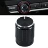 Besshepplo Radio Volume Control Knob, Stereo Tuner Dial Button Cover for X3 F25 2011–2017 and X4 F26 2013–2018, Black view 2