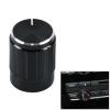 Besshepplo Radio Volume Control Knob, Stereo Tuner Dial Button Cover for X3 F25 2011–2017 and X4 F26 2013–2018, Black view 3
