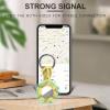 Silikon-Schutzhülle für Apple AirTag mit Schlüsselanhänger, Bananenmuster view 4