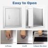 Blazea Stainless Steel Access Panel, 70 x 110 cm view 2
