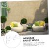 Toddmomy Iron Hanging Hook for Flower Baskets and Bird Feeders view 2