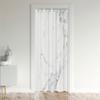 Mateju Opaque Door Curtain with Grommets, White Marble Print, Blackout Thermal Curtain, Room Divider, 150 x 200 cm view 4