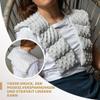 Sensory Owl 2 kg Weighted Collar for Children and Adults - Stress Relief, Autism Spectrum & ADHD Aid - Minky Cappuccino view 4