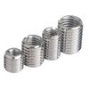 DXEAIN Threaded Insert, Thread Repair Insert, M4–M20, Slotted Internal-External Thread Sleeve, M4×M10×10 mm, 2 pcs view 2