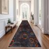 Modern Hallway Runner Rug, Non-Slip Washable Kitchen Runner, 50 x 400 cm view 2